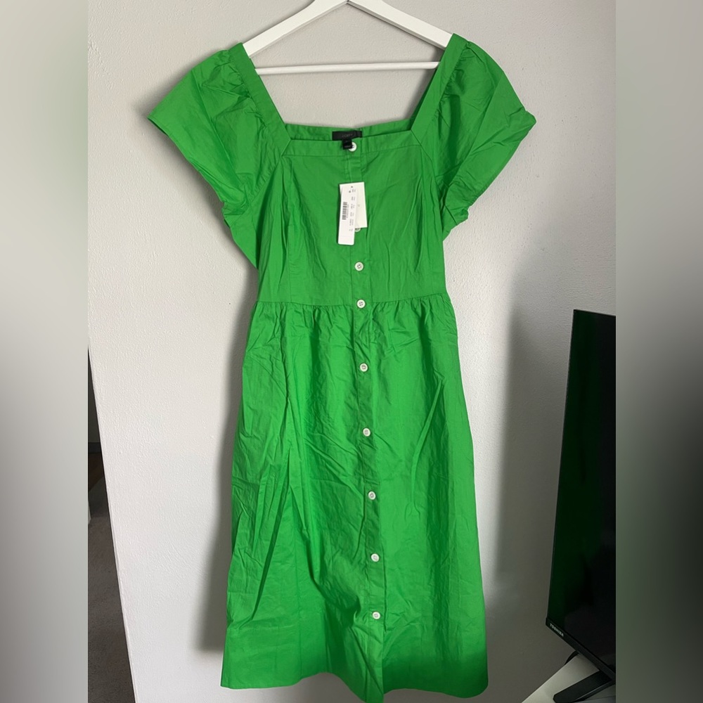 J.Crew Green Maxi Dress.